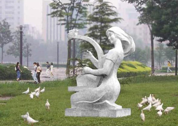 广场雕塑 